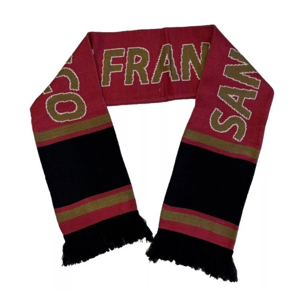 San Francisco City Scarf Knit Winter Neck Reversible Double Sided by Eclipse